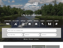 Tablet Screenshot of libraries.whitewaterregion.ca